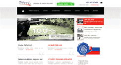 Desktop Screenshot of izonoba.sk